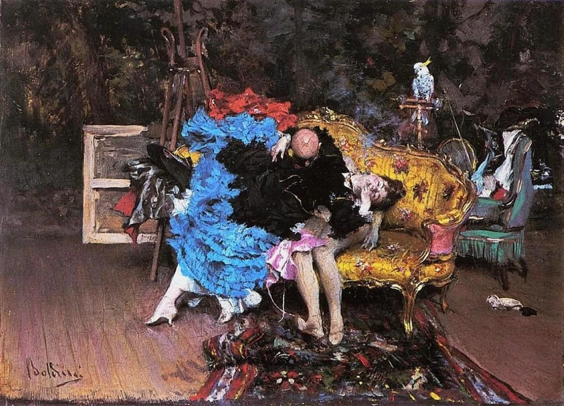 La modella e il manichino
